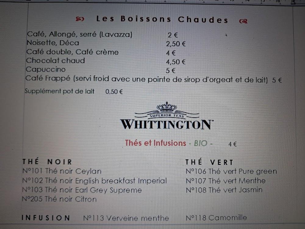 Restaurant Maison Sainte-Victoire - Menu Image 1